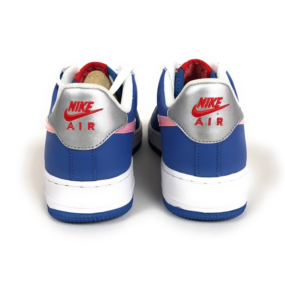 Nike Air Force 1 Blue Floral Shoes Retro 🔴SOLD🔴 - Picture 6 of 8